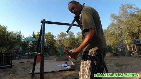 Assembling Log Swing