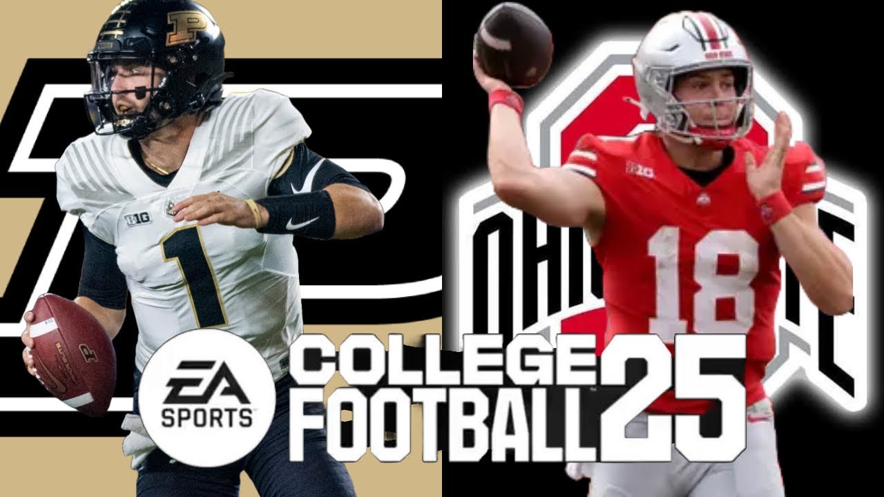 Purdue vs Ohio State CFB Simulation|EA Sports College Football 25 - YouTube