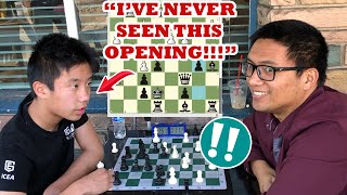 12 Year Old Prodigy's Sneaky Trick vs. Master's Reverse Philodor! Fearless Felix vs NM Krusher