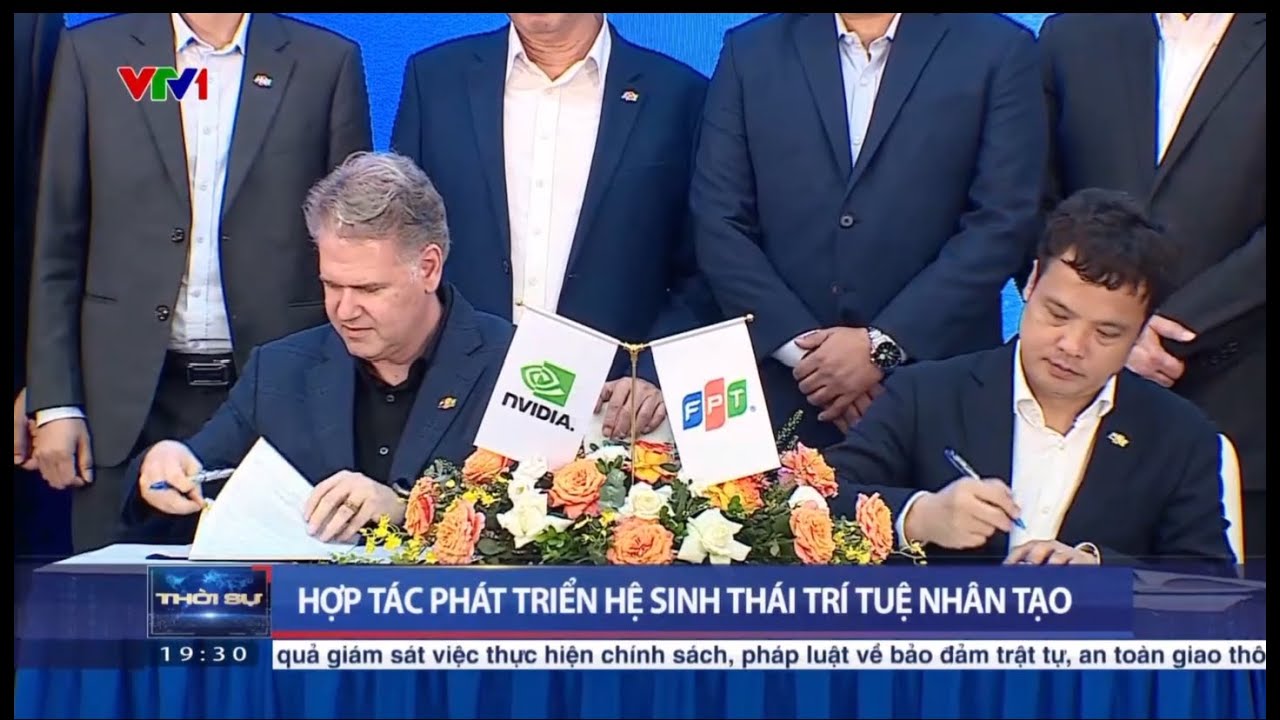 FPT và NVIDIA hợp tác phát triển AI có chủ quyền cho Việt Nam