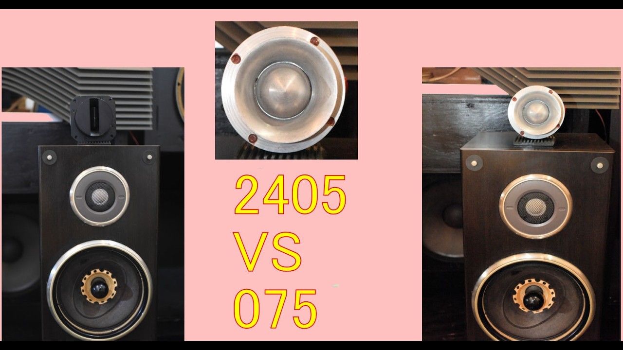 JBL 075 VS 2405 ⑤ - YouTube