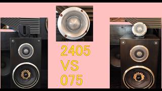 JBL 075 VS 2405 ⑤ - YouTube