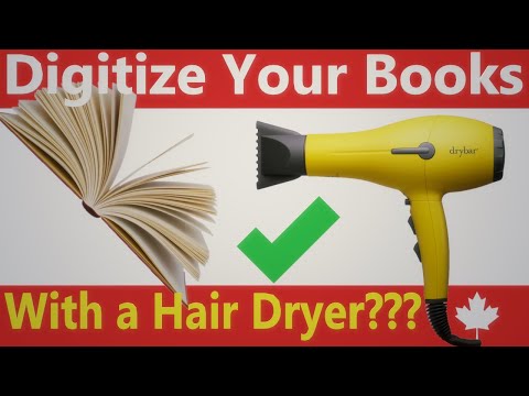 No Knife, No Cutting Remove Book Cover and Binding - Digitize Your Books