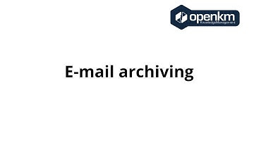 OpenKM - E-mail archiving - New User Interface