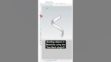 Bending objects in SketchUp using the True Bend plugin?!