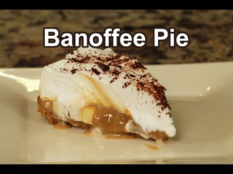 Banoffee Pie Recipe | Caramel - Banana - Whip Cream | Rockin Robin Cooks