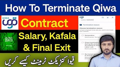 Contract termination qiwa 2025 | Qiwa contract termination rule | Qiwa se contract cancel kaise kare