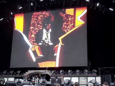 Hammer!!! AC-DC Live - Stuttgart 2010 ( Intro & Rock N Roll Train ...