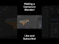 Making a camera in Blender! #mygame #blender #3dmodeling #modeling #indiegame #roguelite #blender3d