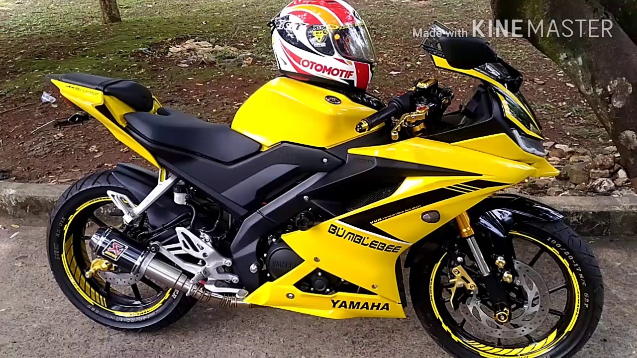 Modifikasi Untuk Pemula Yamaha R15 Vva V3 Kuning Youtube