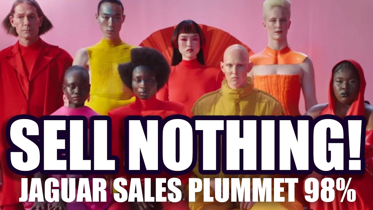Jaguar Sales DROP 98% After Disastrous ‘Woke’ Rebranding!