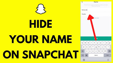 How To Hide Name On Snapchat (EASY!)