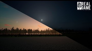 Real Game. Weather & Interaction with World (Ultra Dynamic Sky Integration)