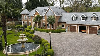 Touring a 9,000 sqft Mansion in Virginia Water, Surrey | UK Property tour