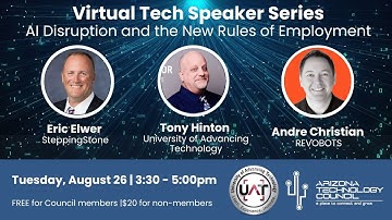 Virtual Tech Speaker Series: AI Disruption and the New Rules of Employment