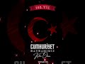 Cumhuriyet’in 102. yılında, geçmişten aldığımız ilhamla geleceğe umutla yürüyoruz. 29 Ekim