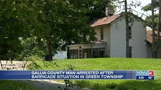 Gallia County man arrested after barricade situation in Green Township area