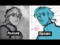 Storyboarding Differences - Feature VS Series -