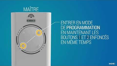 Tuto de programmation et duplication - Télécommandes XT2/XT4 FAAC