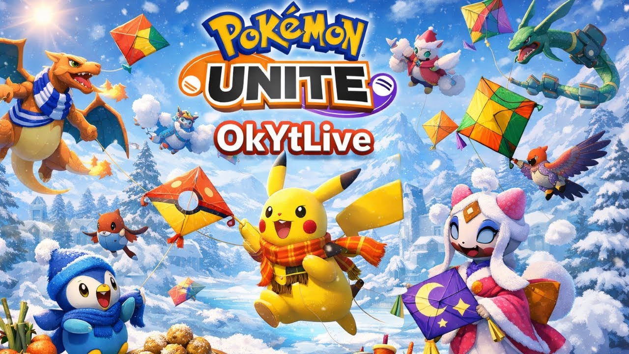 new season rank push IN POKEMON UNITE LIVE STREAM - YouTube