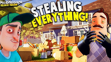 I Took EVERYTHING Out Of The NEIGHBOR