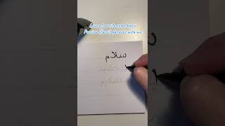 Learn to write Persian (Farsi) with me screenshot 4