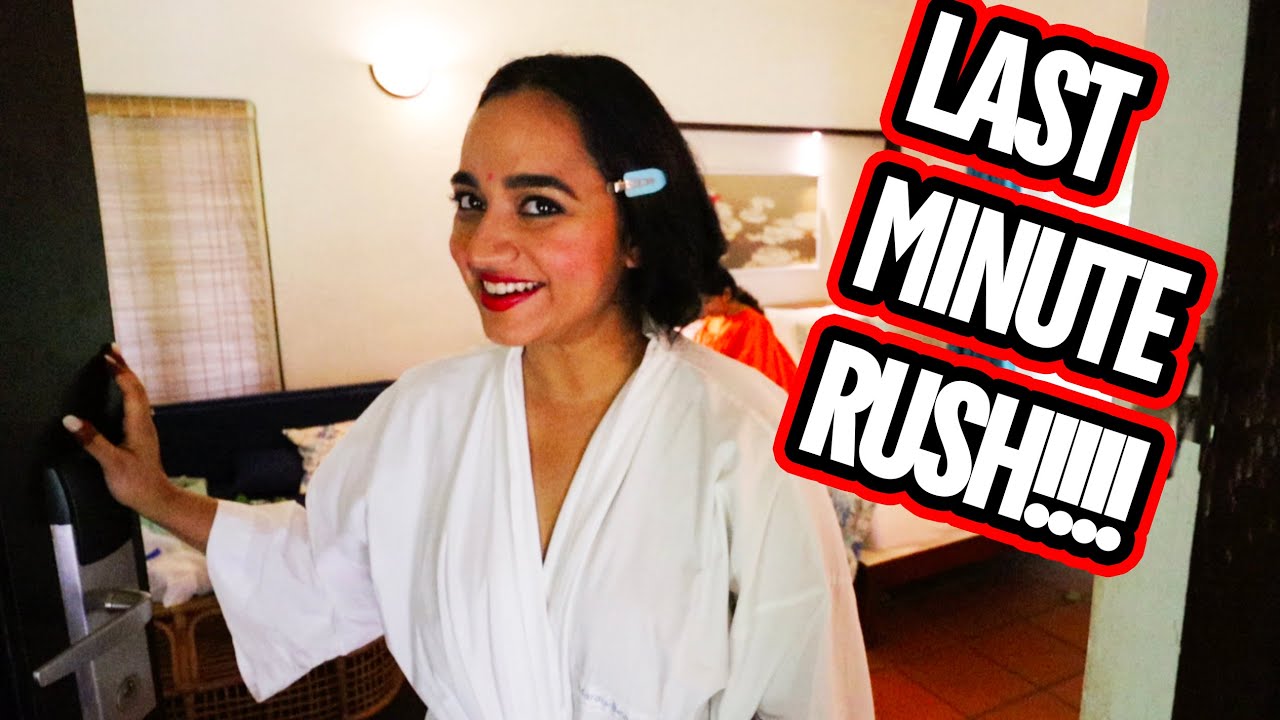 NEARLY MISSED HER WEDDING!!!