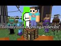 Dream and George stands on crafting table and bullies Tommy (ft. Wilbur Soot, awesamdude & Quackity)