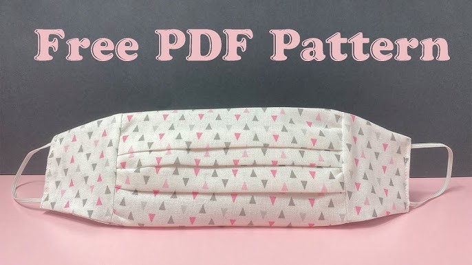Expandable DIY Face Mask FREE PDF Pattern - YouTube expandable-diy-face-mask-free-pdf-pattern-youtube