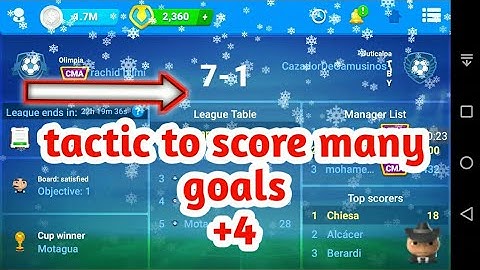 Best osm tactic to score +4 goals | osm tactics