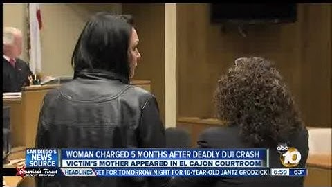 Driver pleads not guilty in fatal I-8 crash