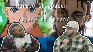 NARUTO BETTER THAN ATTACK ON TITAN | RT TV FUNNY Moments/Debates 16