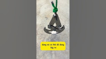 Móc kẹp đa năng rất thuận tiện lấy đồ không gian hẹp, câu cá, leo núi, cắm trại ngoài trời