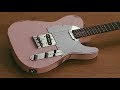Customized used look telecaster guitar kit