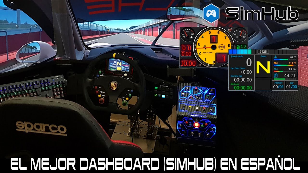 PROBAMOS el Sim Dashboard en PC pocos requisitos - ASSETTO CORSA 