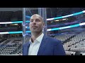 Ryan getzlaf first look at inside of honda center for his last game