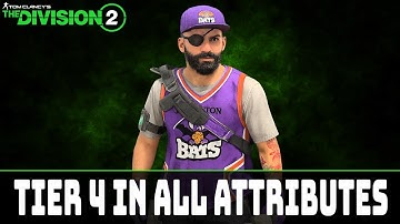 The Division 2 Journey: "Reach Tier 4 in All Attributes at Once"