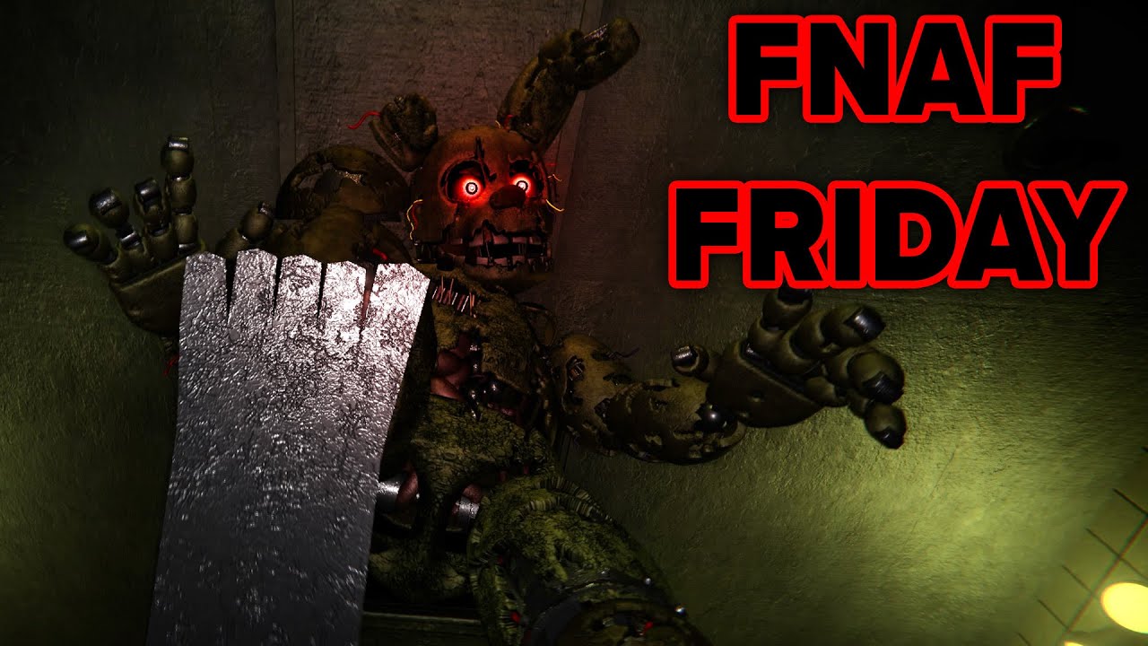 The BEST FNAF Fan Game??? The Glitched Attraction (2) (FNAF FRIDAY)