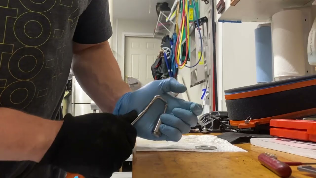 KTM LC8 1090 1190 1290 timing chain tensioner reset for valve adjustment