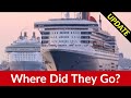 Where are all the EMPTY cruise ships? Long term parking for hundreds of cruise ships!
