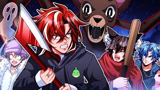 Bisakah 4 VTuber Pria Bertahan 99 Hari di Hutan? - Roblox (99 Nights in the Forest)