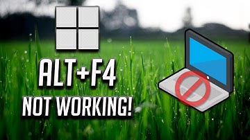 How to Fix ALT+F4 Not working Problem in Windows 11/10