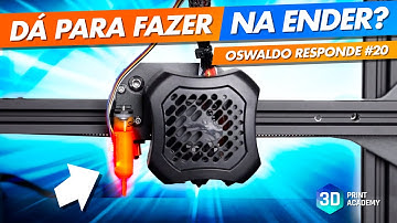Nivelamento automático na Ender: COMO FAZER? (e outras perguntas) - Oswaldo Responde #20