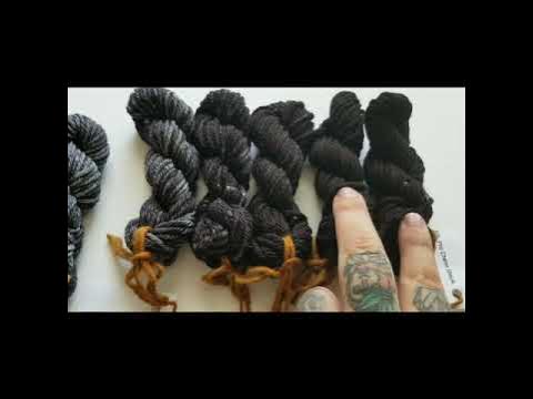 70 Shades of Grey - A study of Jacquard, Pro-Chem and Dharma's black & grey  dyes 