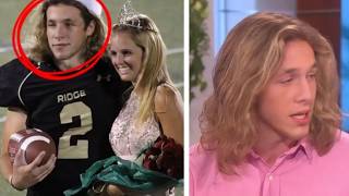 Football quarterback wins homecoming king, then does something that shocks entire stadium