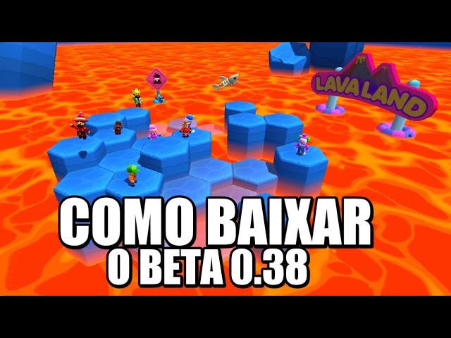 COMO BAIXAR A NOVA VERSÃO BETA 0.38 DO STUMBLE GUYS!!! 