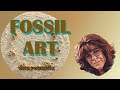 ( 1080 ) Fossil art ( powertex &amp; airdryclay )