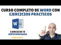 Word COMPLETO con EJERCICIOS PRACTICOS -  Hipervínculos