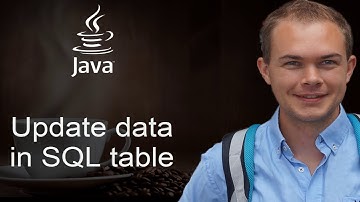 Java PostgreSQL Database - 05 Update data into Java database