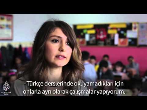 Türkiye'deki Suriyeli çocukların okuldaki bir günü